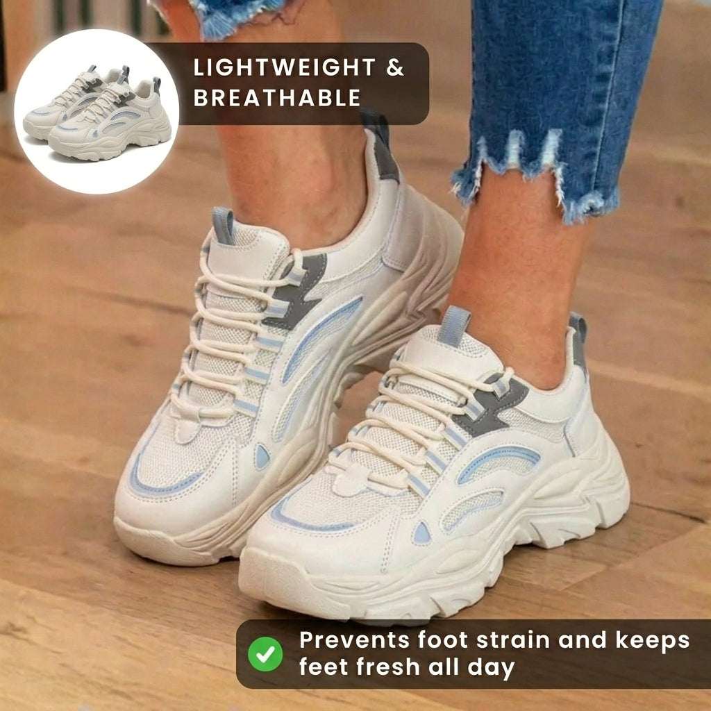 Sneakers Ortopediche Aggraziate dal Look Moderno