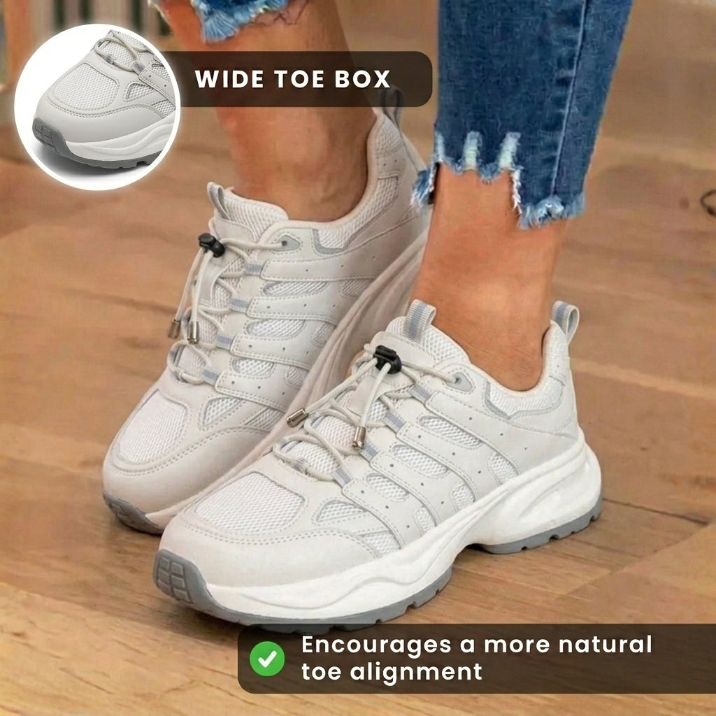 Sneakers Ortopediche Aggraziate dal Look Moderno