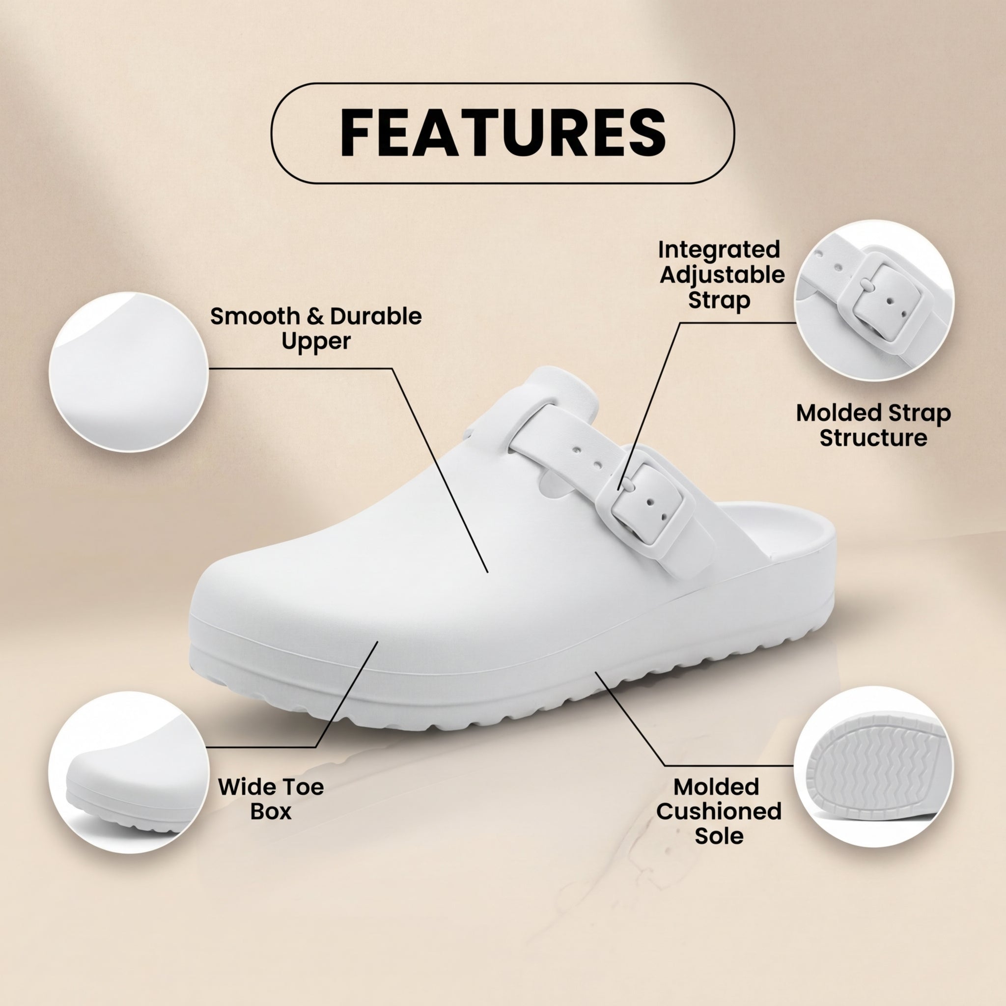 Scarpe Ortopediche Aggraziate dal Look Moderno
