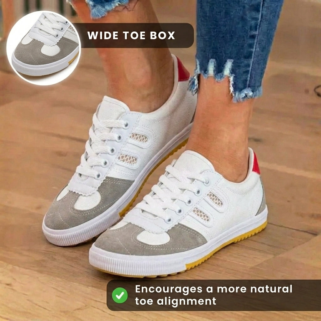 Sneakers Ortopediche Aggraziate dal Look Moderno