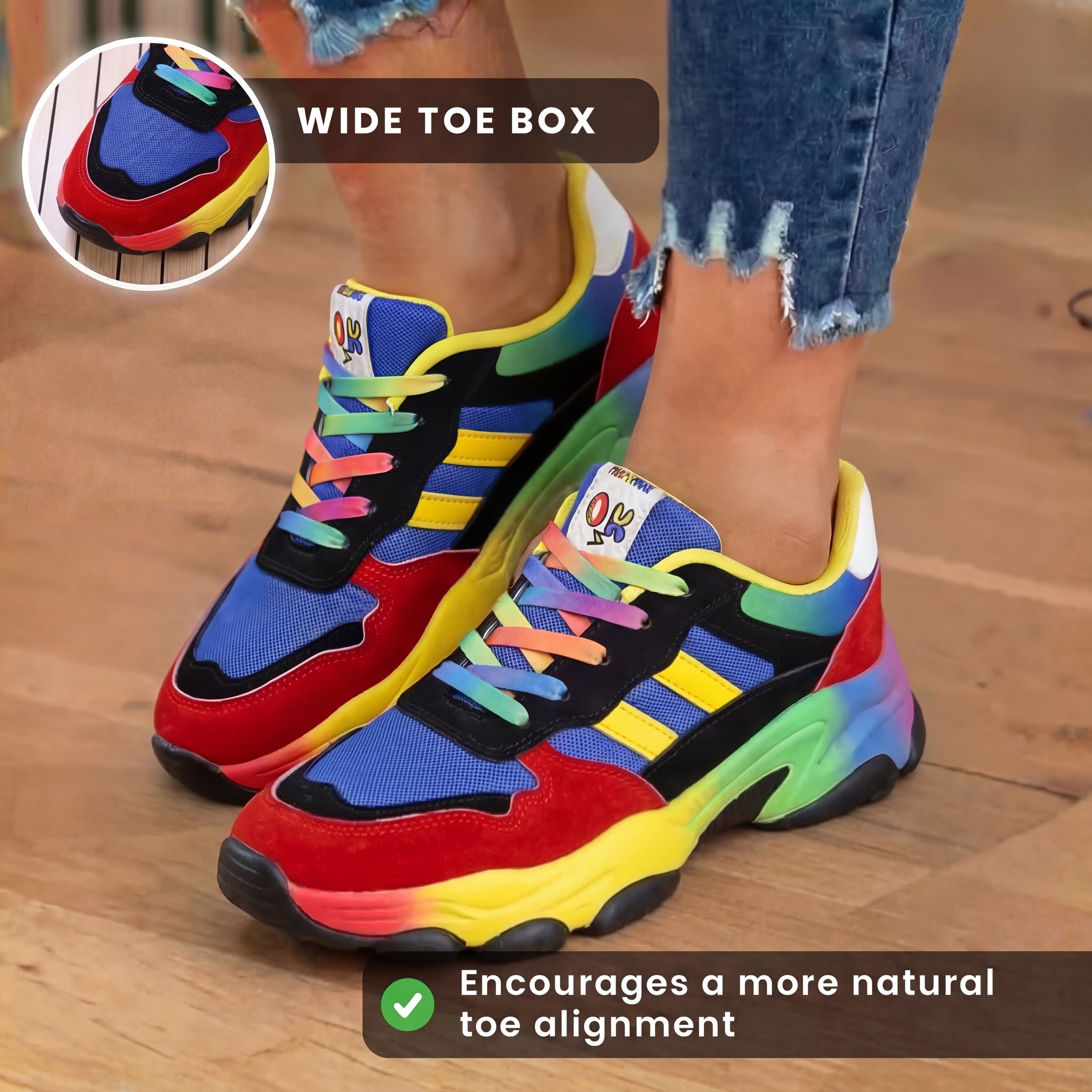 Scarpe Ortopediche Aggraziate dal Look Moderno
