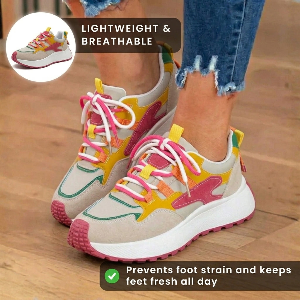 Sneakers Ortopediche Aggraziate dal Look Moderno