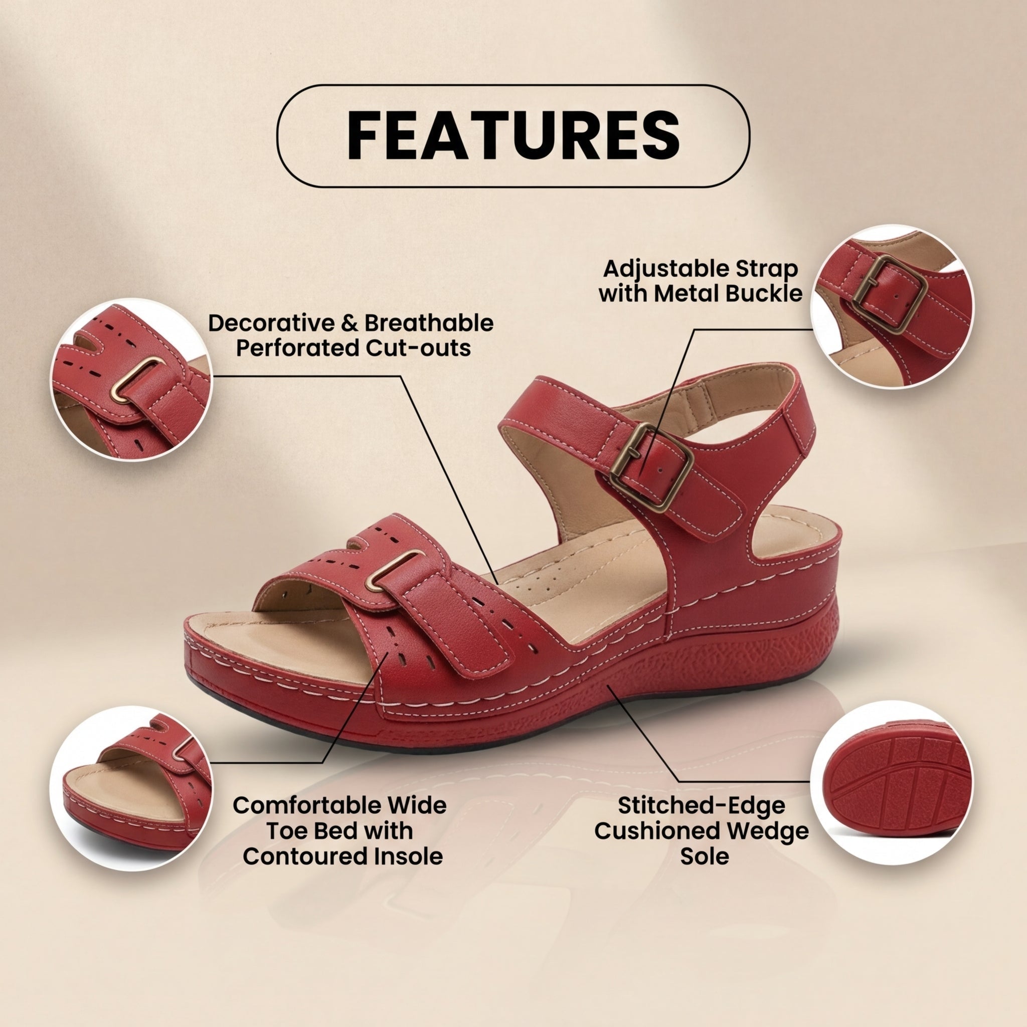 Scarpe Ortopediche Aggraziate dal Look Moderno