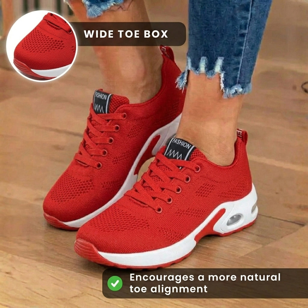 Sneakers Ortopediche Aggraziate dal Look Moderno