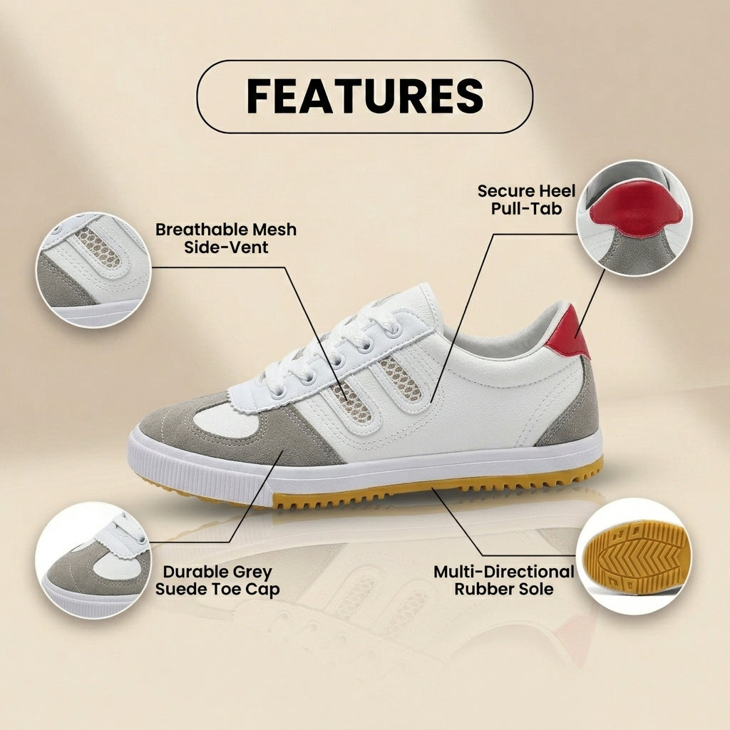Sneakers Ortopediche Aggraziate dal Look Moderno