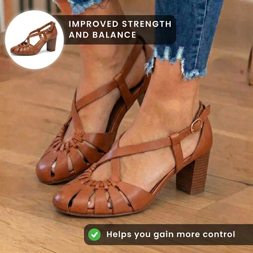 Vintage Inspired Orthopedic Sandals