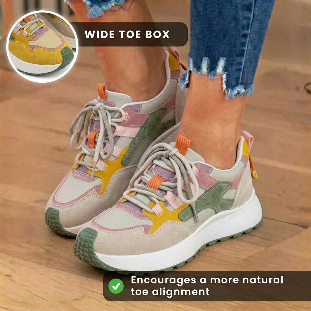 Sneakers Ortopediche Aggraziate dal Look Moderno