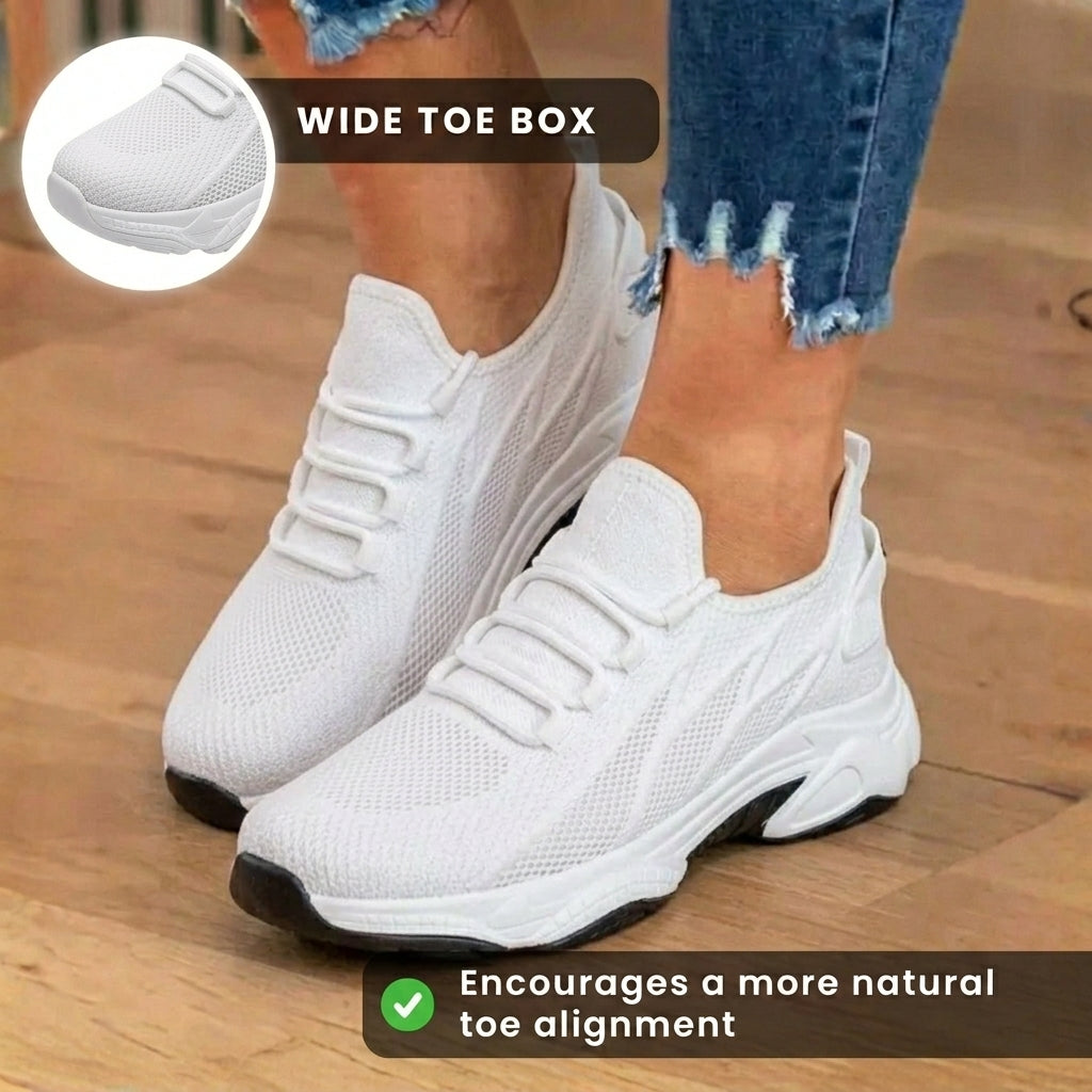 Sneakers Ortopediche Aggraziate dal Look Moderno